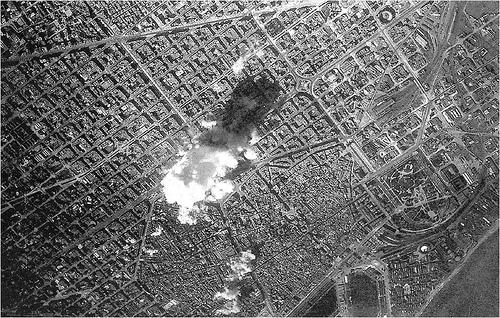 Bombs Barcelona Civil War
