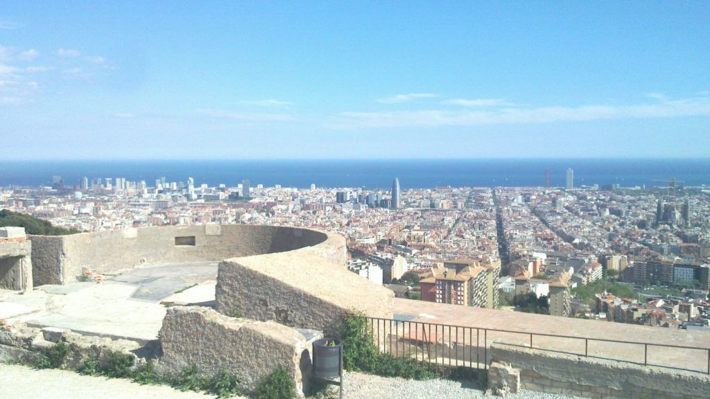 Bunker's panorama Barcelona, a stunning view