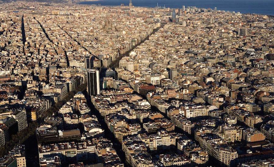 Distrito de L'Eixample en Barcelona