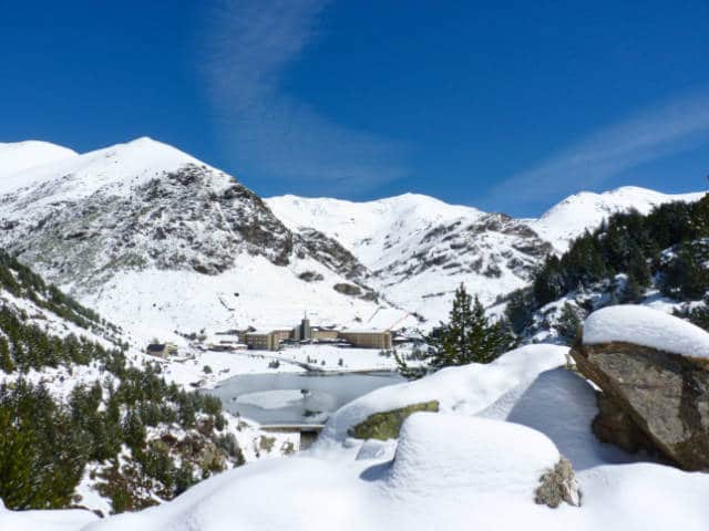 Snow Vall de Nuria Catalonia