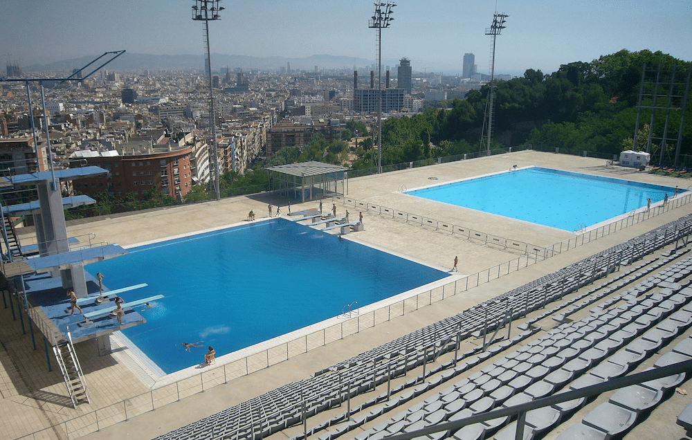 Best Outdoor Swimming Pools in Barcelona for 2020 - 3. Piscina Montjuic